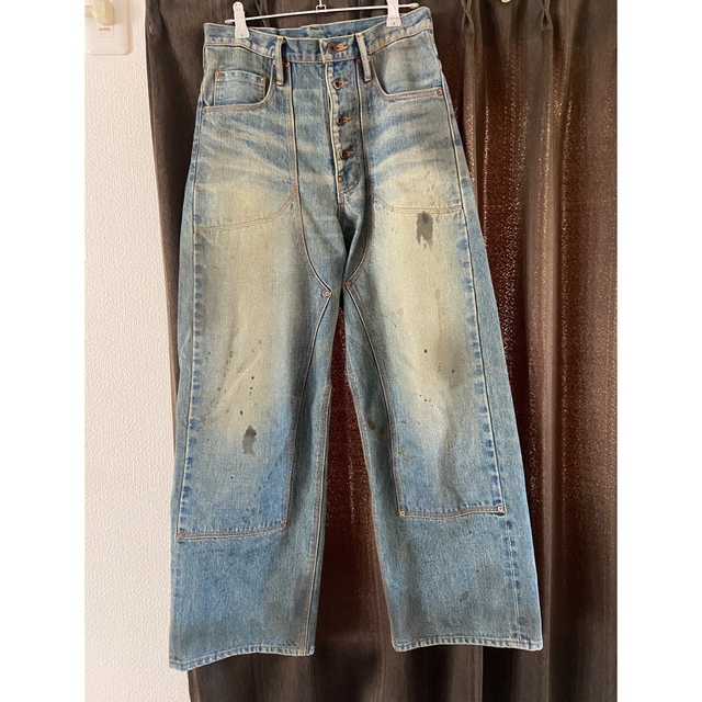 sugarhill faded dowble knee pants 購入クリアランス メンズ | bca.edu.gr