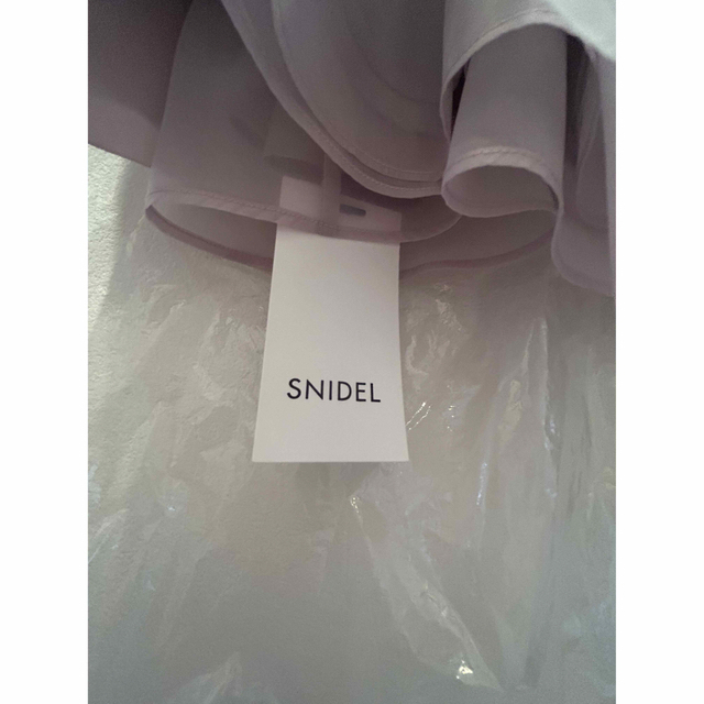 SNIDEL(スナイデル)のSNIDEL オーガンシースルーブラウス レディースのトップス(シャツ/ブラウス(長袖/七分))の商品写真