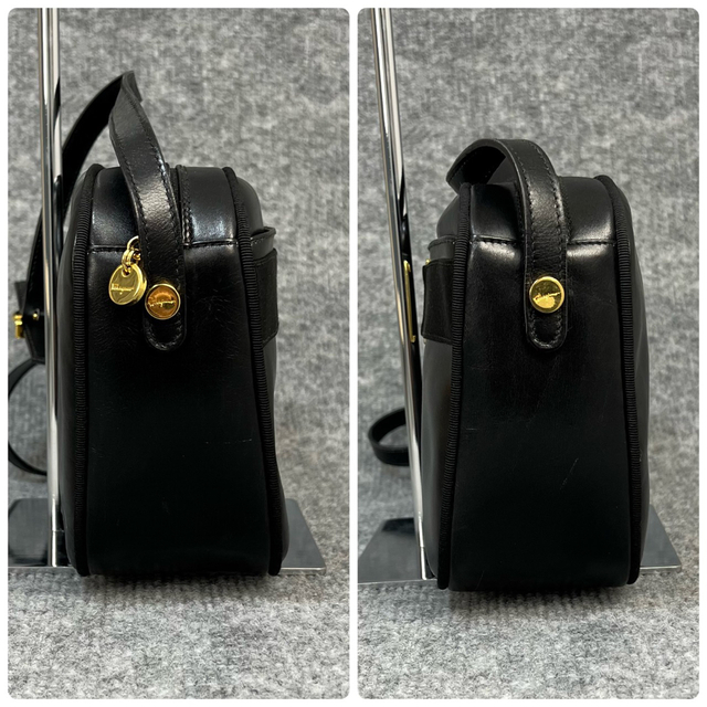 23S119 Ferragamo フェラガモ ヴァラリボン ショルダー レザー | www