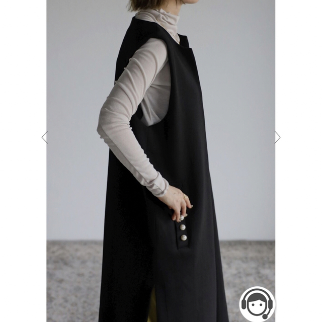 限定価格!Bonjour Sagan ビッグパールジレ