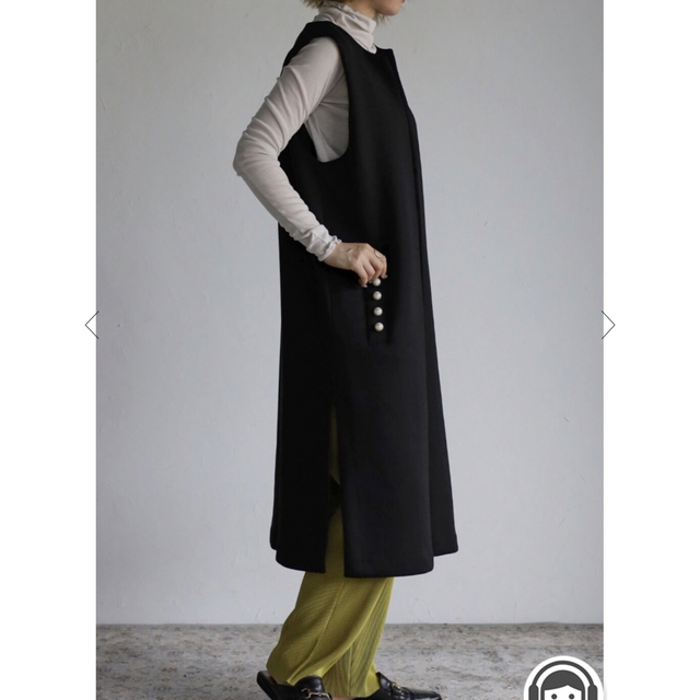 限定価格!Bonjour Sagan ビッグパールジレ