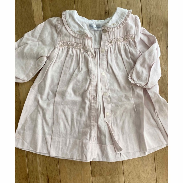 Ralph Lauren(ラルフローレン)のラルフローレン　コットンワンピース キッズ/ベビー/マタニティのベビー服(~85cm)(ワンピース)の商品写真