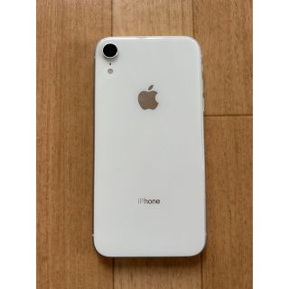 アイフォーン(iPhone)のiPhone XR 白(スマートフォン本体)