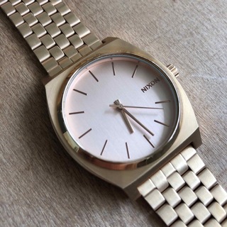 【美品】nixon ニクソン タイムテラー 腕時計 オールローズ