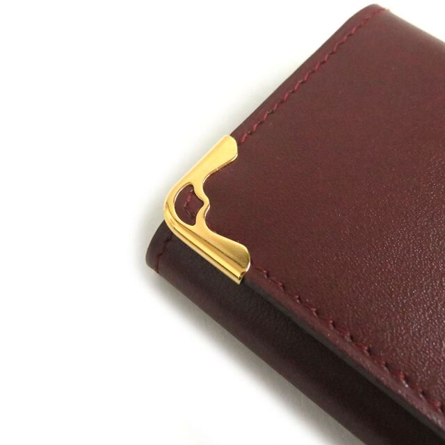 未使用品□Cartier マスト ドゥ カルティエ ドゥーブルC エンボスロゴ