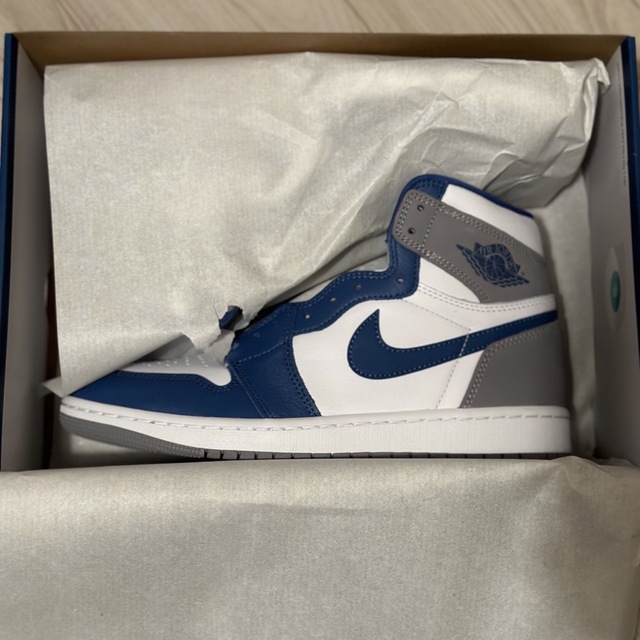 靴/シューズNike Air Jordan 1 High OG True Blue