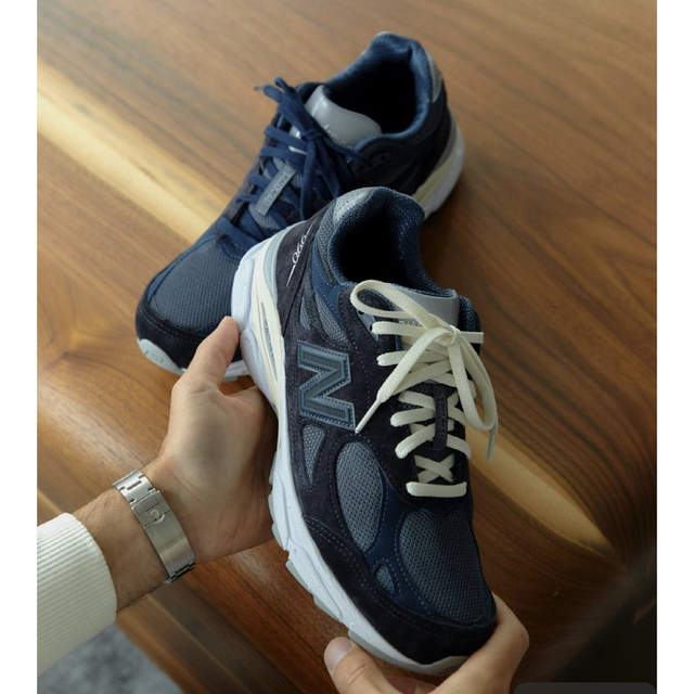 メンズ極美品 new balance × kith m990ki3 29cm