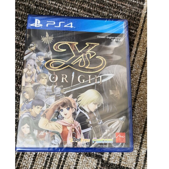 日本語対応 アジア版 PS4 イース オリジン Ys origin