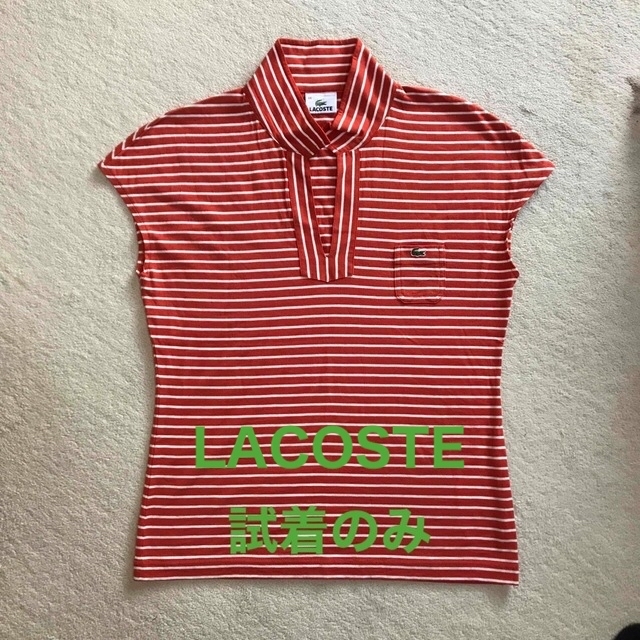 LACOSTE(ラコステ)の【試着のみ】LACOSTE カットソー レディースのトップス(カットソー(半袖/袖なし))の商品写真