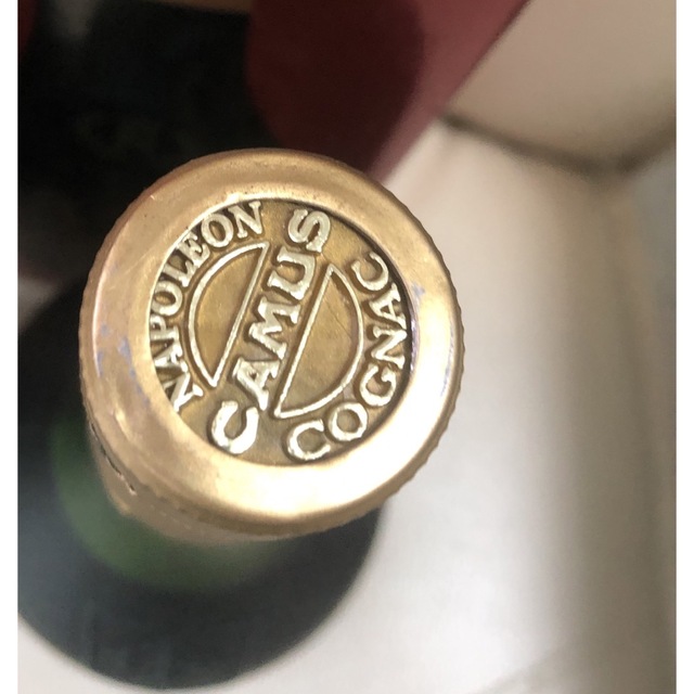 ヘネシーXO 金キャップ　グリーンボトルとカミュ　ナポレオン　お箱付き 食品/飲料/酒の酒(ブランデー)の商品写真