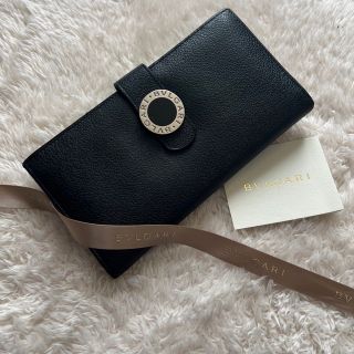 ブルガリ(BVLGARI)の美品 BVLGARI ブルガリ 2つ折り 長財布(財布)