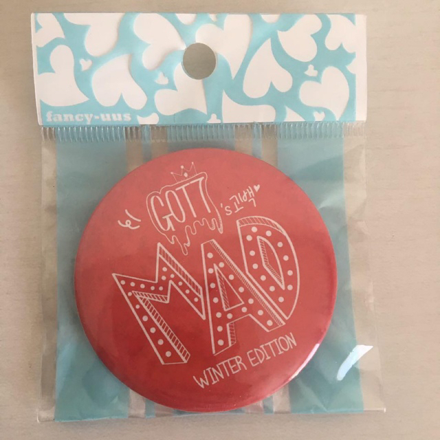 GOT7 고백송 Confession Song MAD WINTER 缶バッチ エンタメ/ホビーのタレントグッズ(アイドルグッズ)の商品写真