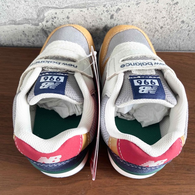 New Balance - 【新品】14センチ ホワイト×イエロー New Balance - 【新品】14センチ ホワイト×イエロー