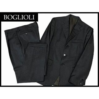 ボリオリ(BOGLIOLI)のボリオリ ウール スーツ ジャケット スラックスパンツ 上下 セットアップ 48(セットアップ)