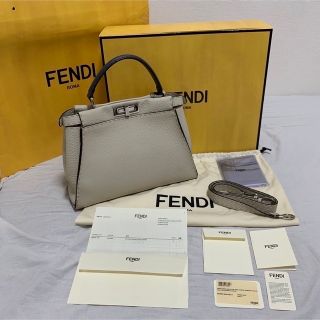 フェンディ(FENDI)のFENDI フェンディ ピーカブー レギュラー ミディアム セレリア(ハンドバッグ)