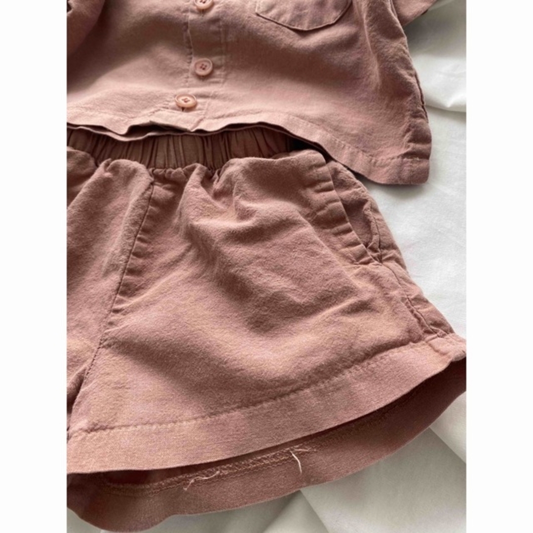 子供服　kids 韓国　セットアップ　70 80 90 男　女　兼用 キッズ/ベビー/マタニティのキッズ服男の子用(90cm~)(Tシャツ/カットソー)の商品写真