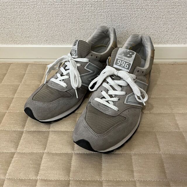 【MADE IN USA】NEW BALANCE M996 GYグレー 26.5