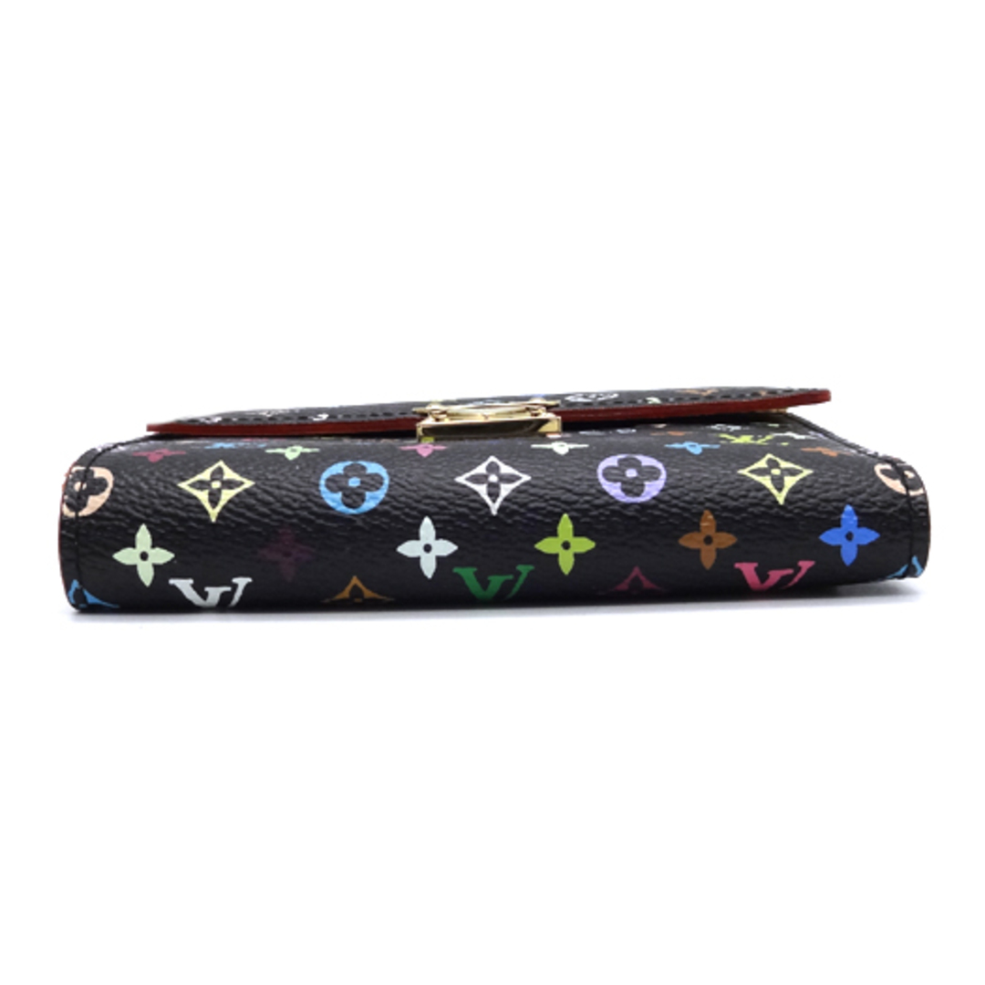 LOUIS VUITTON(ルイヴィトン)のルイ ヴィトン ポルトフォイユ コアラ マルチカラー ノワール 黒 M58015 財布 レディースのファッション小物(財布)の商品写真