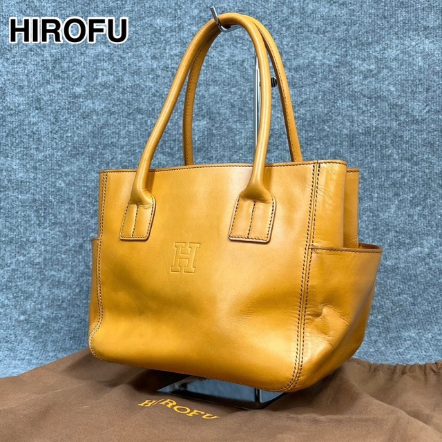 23S128 HIROFU ヒロフ ハンドバッグ オールレザー-