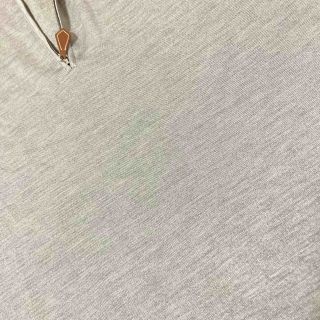 Hermes - エルメス HERMES カットソー ポロシャツ ハーフジップ シルク