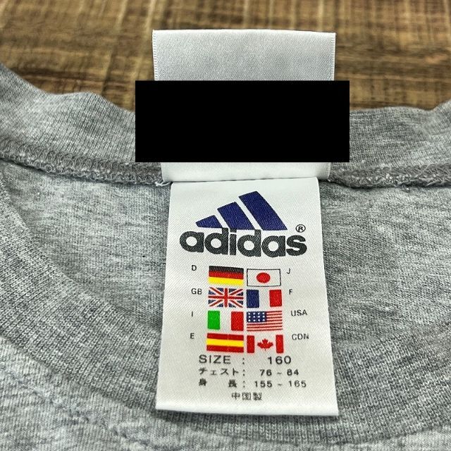 adidas(アディダス)のG② 90s ビンテージ アディダス オーセンティック Tシャツ 160cm メンズのトップス(Tシャツ/カットソー(半袖/袖なし))の商品写真