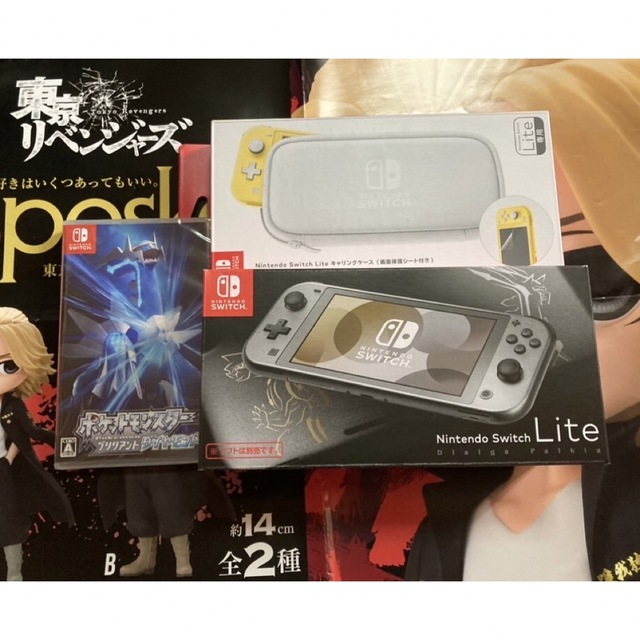 任天堂 - Nintendo Switch Lite ディアルガ・パルキア豪華3点セット の