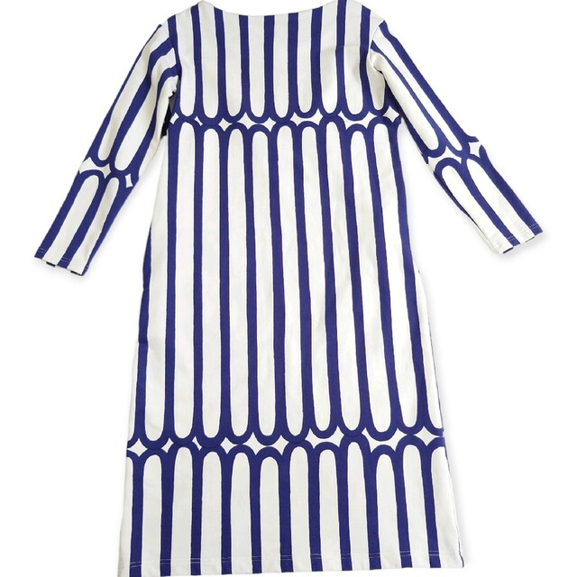 mina perhonen(ミナペルホネン)のmina perhonen finger stripe ロング ワンピース 36 レディースのワンピース(ロングワンピース/マキシワンピース)の商品写真