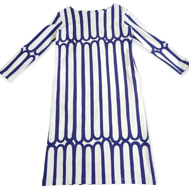 mina perhonen(ミナペルホネン)のmina perhonen finger stripe ロング ワンピース 36 レディースのワンピース(ロングワンピース/マキシワンピース)の商品写真