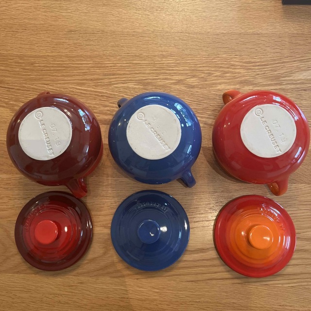 LE CREUSET - ル・クルーゼ スープポット スープボウル 3色の LE CREUSET - ル・クルーゼ スープポット スープボウル 3色の