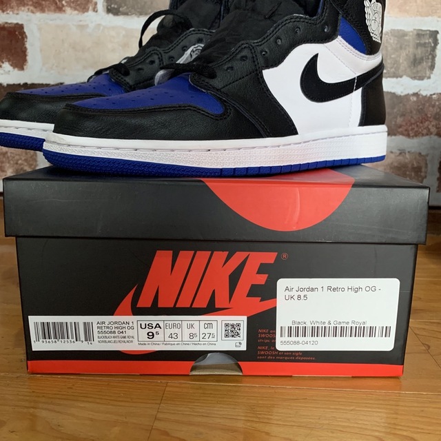 Nike Air Jordan1 Retro High OG Royal Toe