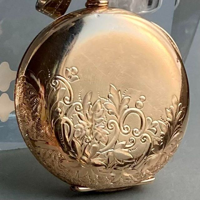 動作品】ハンプデン アンティーク 懐中時計 1900年代 手巻き ゴールド ... 動作品】ハンプデン アンティーク 懐中時計 1900年代 手巻き ゴールド ...