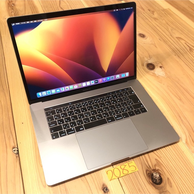 MacBook pro 15インチ 2018 corei9 メモリ32GB