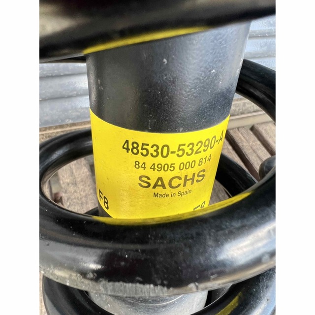IS-F USE20 後期 最終型 サスペンション SACHS ショック 純正の IS-F USE20 後期 最終型 サスペンション SACHS ショック 純正の