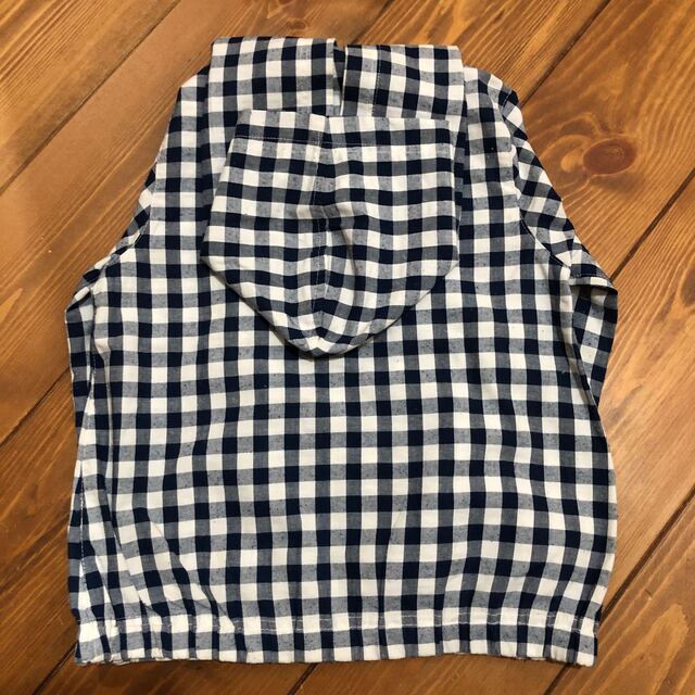 キッズ　チェックパーカー キッズ/ベビー/マタニティのキッズ服男の子用(90cm~)(ジャケット/上着)の商品写真