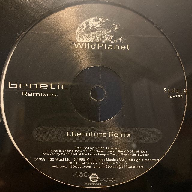 WildPlanet – Genetic Remixes 楽器のDJ機器(その他)の商品写真