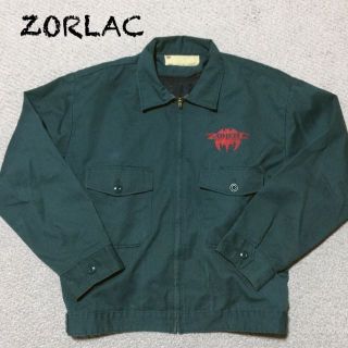 ゾーラック(ZORLAC)のZorlac ワークジャケット/ゾーラック Pushead レア マルチプリント(ブルゾン)