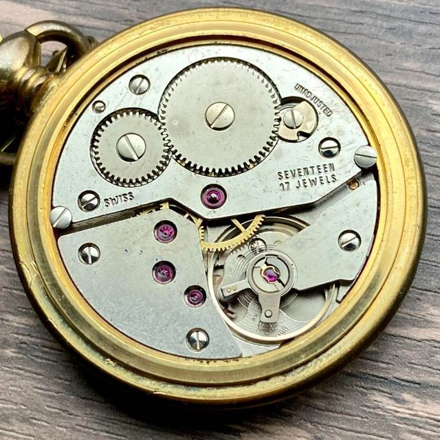 動作良好】CARRONADE アンティーク 懐中時計 手巻き ハンターケース