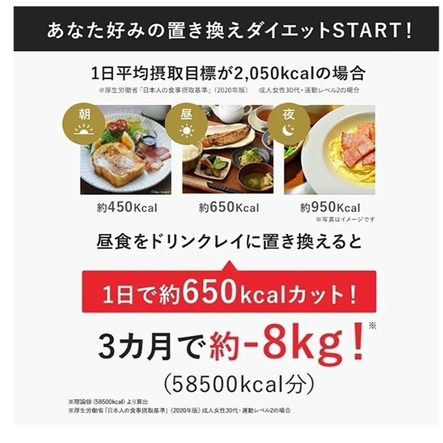 飲む泥パック ドリンクレイ 置き換えダイエットドリンク 新品お試し2包 健康食品 エンタメ/ホビーのエンタメ その他(その他)の商品写真