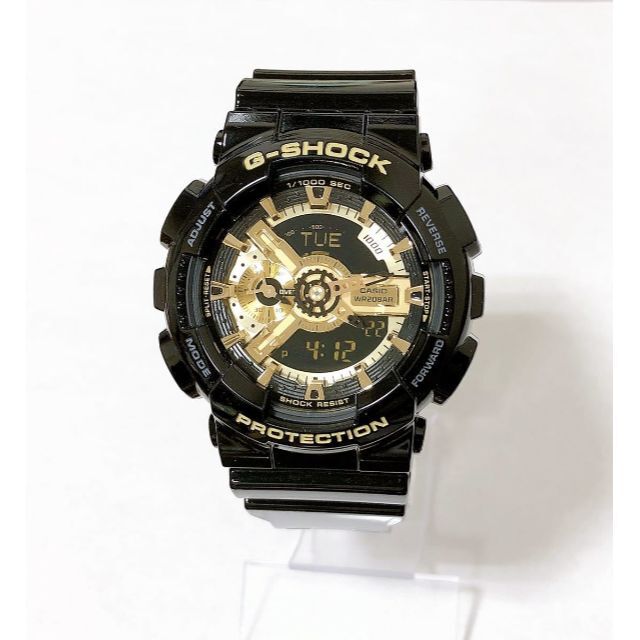 ☆仕上済☆ カシオ G-SHOCK GA-110GB メンズクォーツ 黒金