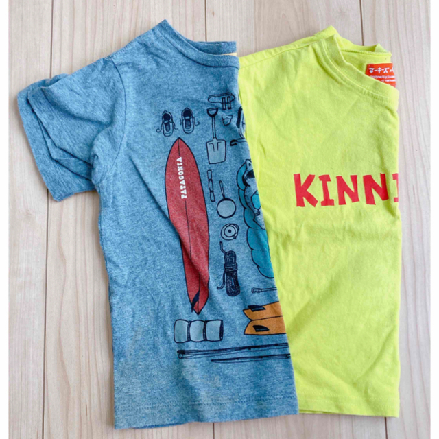 patagonia(パタゴニア)のTシャツ　2枚セット　　90cm キッズ/ベビー/マタニティのキッズ服男の子用(90cm~)(Tシャツ/カットソー)の商品写真