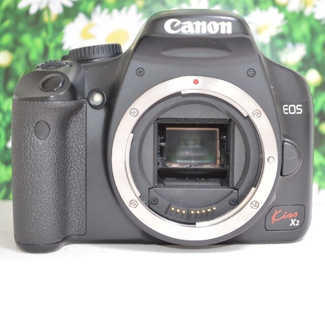 一眼レフ　canon EOS Ｘ2 300mmレンズwi-fi  SD 16GB