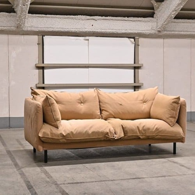 ACTUS 30万「ONDO SOFA/オンドソファ」2人掛けソファ 2.5人 布