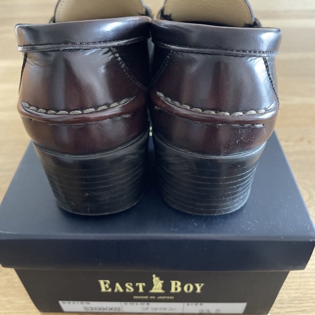 EASTBOY(イーストボーイ)のEAST BOYローファー　ヒール　23.5cm レディースの靴/シューズ(ローファー/革靴)の商品写真