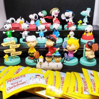 フルタセイカ(フルタ製菓)のチョコエッグ　PEANUTS　ピーナッツ　１７種類＋シークレット　コンプリート(アメコミ)