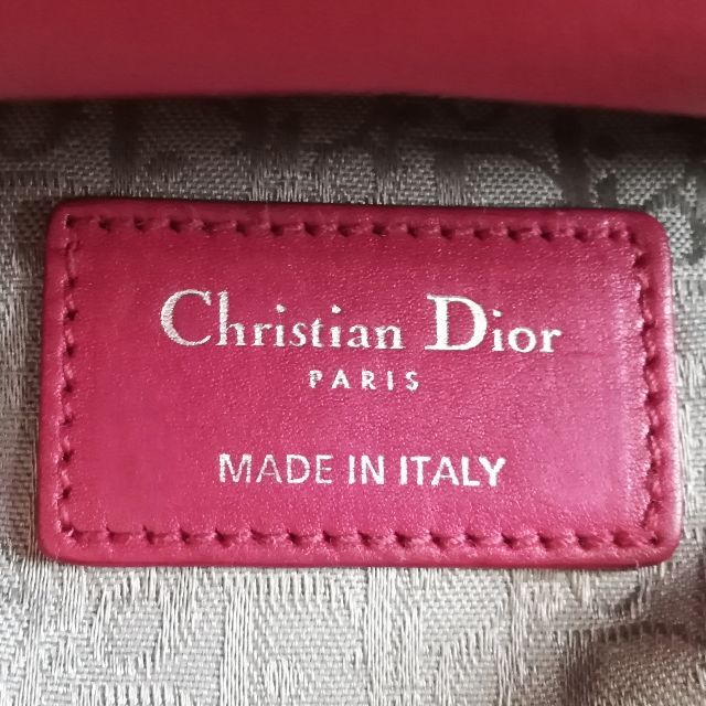 Christian Dior(クリスチャンディオール)の【美品】クリスチャン・ディオール　レディディオール　カナージュ　ミニ　 レディースのバッグ(ショルダーバッグ)の商品写真