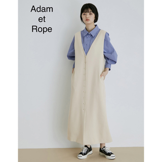 アダムエロぺ(Adam et Rope')のまいむ様専用 Adam et Rope 2way ジャンパースカート(ロングワンピース/マキシワンピース)