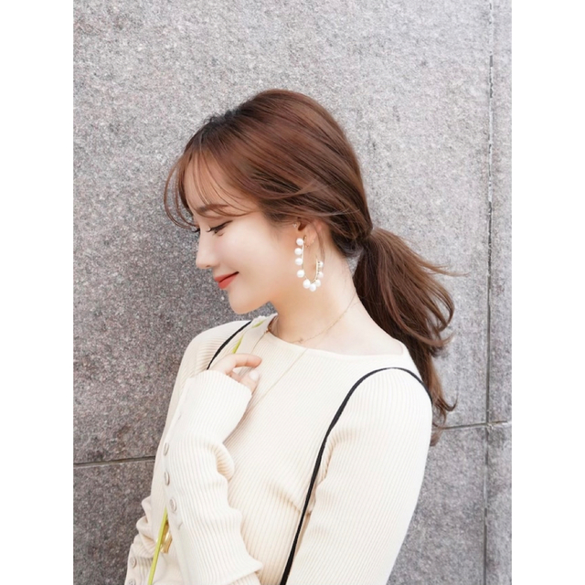 完売品　HYEON snow flower earring