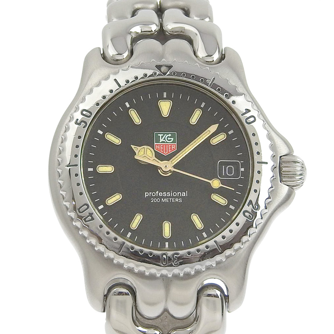 【本物保証】 新品同様 タグホイヤー TAG HEUER セルシリーズ プロフェッショナル 腕時計 デイト 黒文字盤 2023/01 OH済 WG1214 K0 | フリマアプリ ラクマ