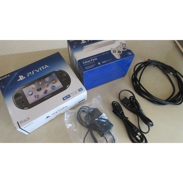 PS Vita TV本体+PS Vita本体+ソフト２本付き - 携帯用ゲーム機本体