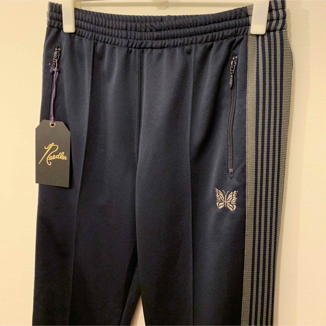 21AW Needles ストレートトラックパンツ M ネイビー 極美品 タグ付